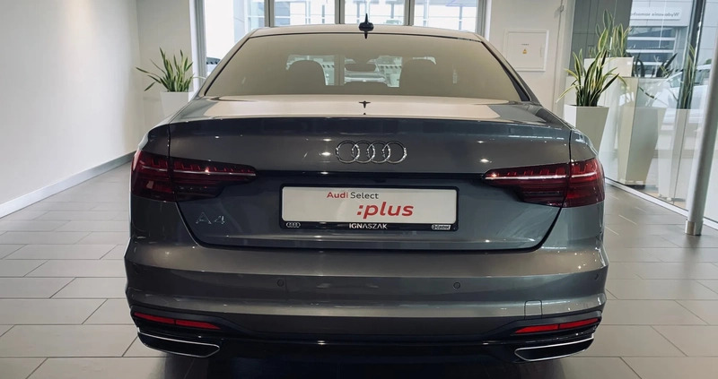 Audi A4 cena 144900 przebieg: 24657, rok produkcji 2020 z Pułtusk małe 379